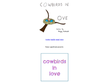 Tablet Screenshot of cowbirdsinlove.com